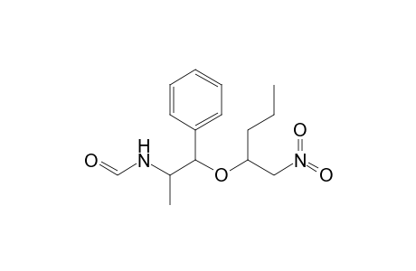 N-[1-Methyl-2-(1'-nitromethylbutoxy)-2-phenylethyl]formamide