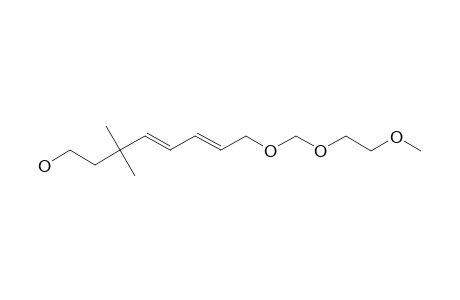 (4E,6E)-8-[(2-METHOXYETHOXY)-METHOXY]-3,3-DIMETHYL-4,6-OCTADIEN-1-OL