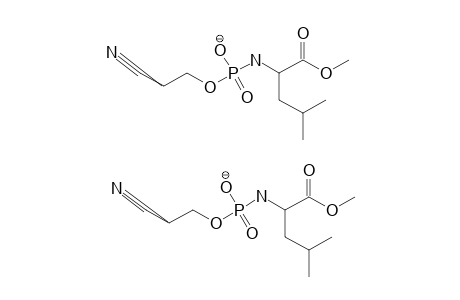 N-[O-(2-CYANOETHYL)-PHOSPHORYL]-LEUCINE-METHYLESTER