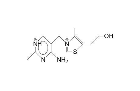 Thiamine dication