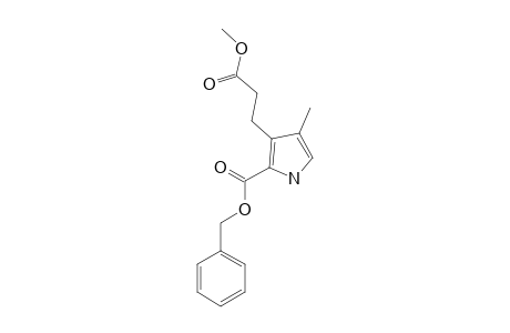 BENZYL-3-(2-METHOXYCARBONYLETHYL)-4-METHYL-PYRROLE-2-CARBOXYLATE