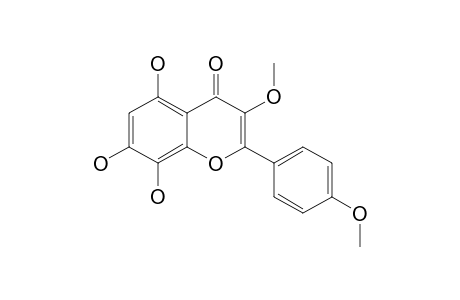 5,7,8-TRIHYDROXY-3,4'-DIMETHOXYFLAVONE;HERBACETIN-3,4'-DIMETHYLETHER