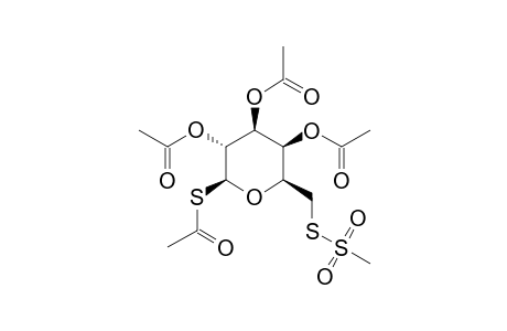 2,3,4-TRI-O-ACETYL-1-S-ACETYL-6-S-METHYLSULFONYL-1,6-DITHIO-BETA-D-GALACTOSE