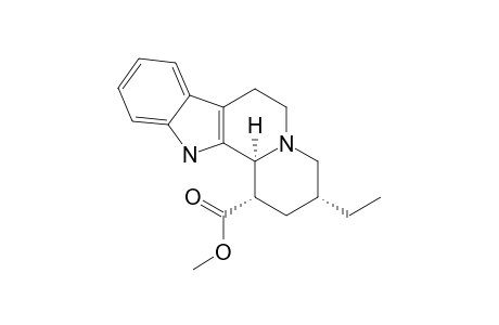 1-ALPHA-METHOXYCARBONYL-3-ALPHA-ETHYLINDOLO-[2,3-A]-QUINOLIZIDINE