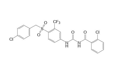 1-(o-CHLOROBENZOYL)-3-{4-[(p-CHLOROBENZYL)SULFONYL]-alpha,alpha,alpha-TRIFLUORO-m-TOLYL}UREA