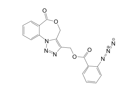 4H,6H-[1,2,3]Triazolo[1,5-a][4,1]benzoxazepin-6-one-3-methyl 2-azidobenzoate