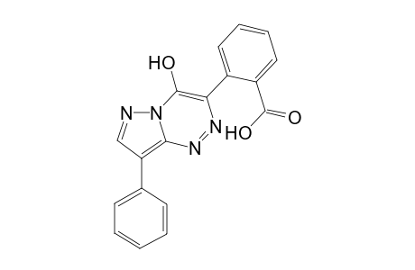 2-(4-Hydroxy-8-phenylpyrazolo[5,1-c][1,2,4]triazin-3-yl)benzoic acid