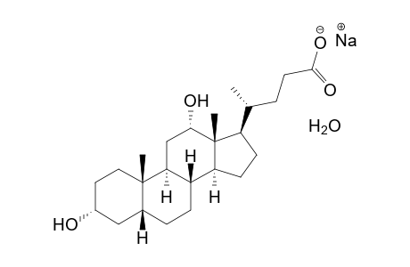 Deoxycholic acid, sodium salt monohydrate