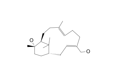 (1S,3Z,7E,11S,12S)-(+)-Verticilla-3,7-dien-12,20-diol