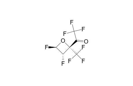 2-TRIFLUOROMETHYL-2-TRIFLUOROACETYL-3,4-DIFLUORO-OXETANE-#3