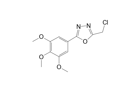 1,3,4-Oxadiazole, 2-(chloromethyl)-5-(3,4,5-trimethoxyphenyl)-