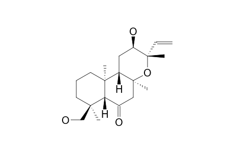 ENT-12-ALPHA,18-DIHYDROXY-6-OXO-13-EPI-MANOLY-OXIDE