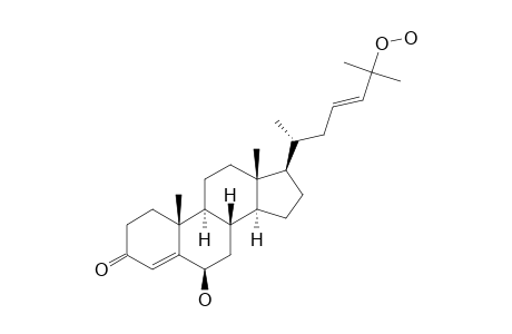 25-HYDROPEROXY-6-BETA-HYDROXYCHOLESTA-4,23-DIEN-3-ONE