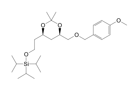 (4'R,6'R)-2-((6'-(PARA-METHOXYBENZYLOXYMETHYL)-2',2'-DIMETHYL-(1',3')-DIOXAN-4'-YL)-ETHOXY)-TRIISOPROPYLSILANE