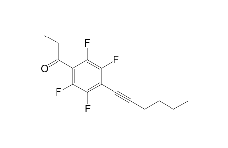 ETHYL_1-HEXYNYL-2,3,5,6-TETRAFLUOROPHENYL_KETONE