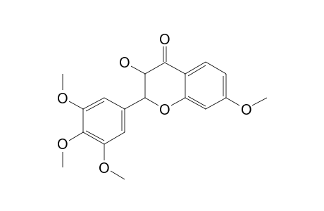 7,3',4',5'-TETRAMETHOXY-FLAVANONOL