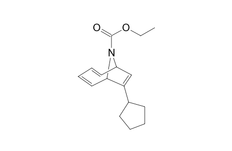 Ethyl 7-cyclopentyl-9-azabicyclo[4.2.1]nona-2,4,7-triene-9-carboxylate