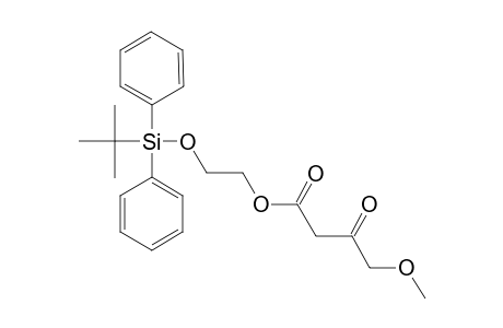 2-(TERT.-BUTYLDIPHENYLSILYLOXY)-ETHYL-4-METHOXY-3-OXO-BUTANOATE