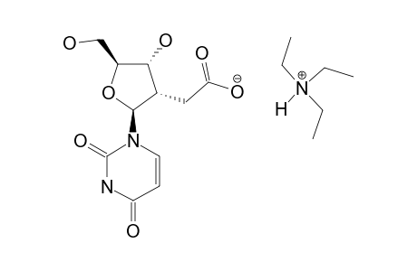 2'-DEOXY-2'-ALPHA-C-(CARBOXYMETHYL)-URIDINE-TRIETHYLAMMONIUM-SALT