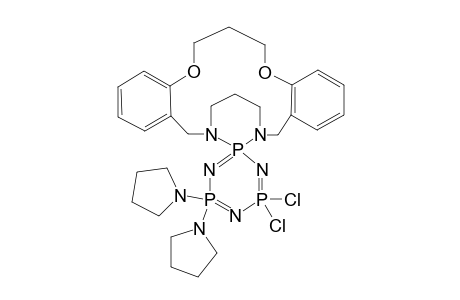 #7;7,11-(PROPANE-1,3-DIYLDIOXYDI-O-PHENYLENE-DIMETHYLENE)-2,2-DICHLORO-4,4-BIS-PYRROLIDINO-2-LAMBDA(5),4-LAMBDA(5),6-LAMBDA(5)-TRIPHOSPHAZA-[6-P(NU)]-1,3,5,7,1