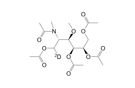 2-Methylacetamido-glucitol-1-D-3-methyl-1,4,5,6-tetraacetate