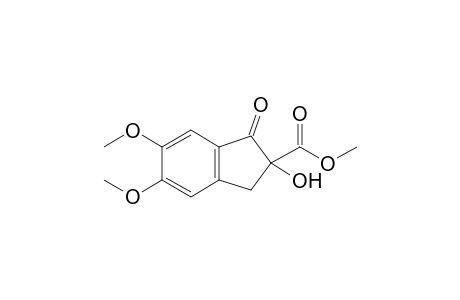 (+)-Methyl 2-hydroxy-5,6-dimethoxy-1-oxo-2,3-dihydro-1H-indene-2-carboxylate