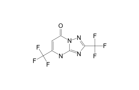 2,5-BIS-(TRIFLUOROMETHYL)-[1,2,4]-TRIAZOLO-[1,5-A]-PYRIMIDIN-7-(4H)-ONE