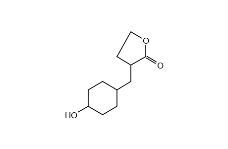 4-HYDROXY-alpha-(2-HYDROXYETHYL)CYCLOHEXANEPROPIONIC ACID, gamma-LACTONE