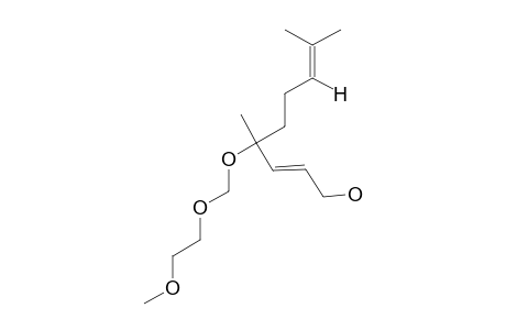 (2E,4R*S*)-4,8-DIMETHYL-4-[(2-METHOXYETHOXY)-METHOXY]-NONA-2,7-DIEN-1-OL