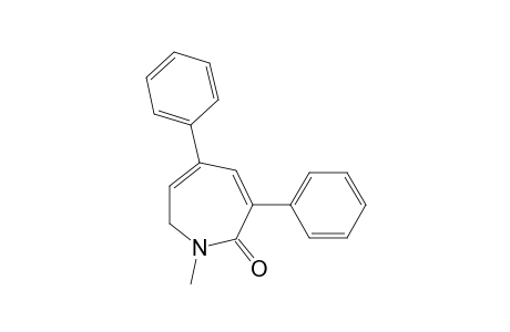 1-METHYL-3,5-DIPHENYL-1,7-DIHYDRO-2H-AZEPIN-2-ONE