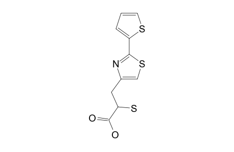 3-[2-(2-THIENYL)-THIAZOL-4-YL]-(RS)-2-MERCAPTOPROPANOIC-ACID