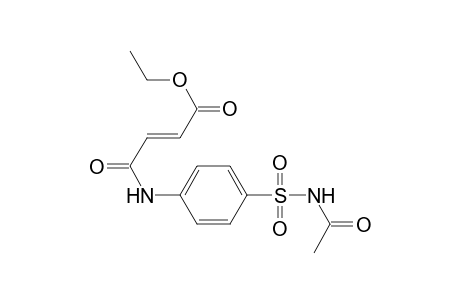 3-(4-Acetylsulfamoyl-phenylcarbamoyl)-acrylic acid ethyl ester