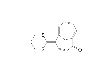 2-(1,3-dithian-2-ylidene)-5-bicyclo[4.4.1]undeca-1(10),3,6,8-tetraenone