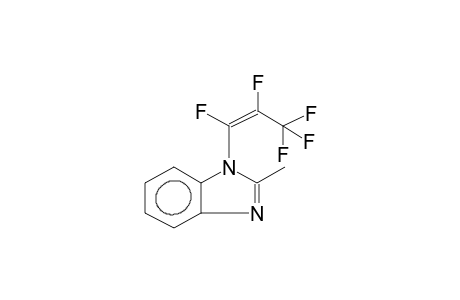 (Z)-1-(PERFLUORO-1-PROPENYL)-2-METHYLBENZIMIDAZOLE