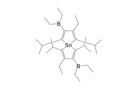 1,4,6,9-TETRA-(ISOPROPYL)-2,7-BIS-(DIETHYLBORYL)-3,8-DIETHYL-5-STANNASPIRO-[4.4]-NONA-1,3,6,8-TETRAENE