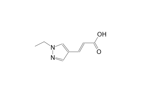 (2E)-3-(1-ethyl-1H-pyrazol-4-yl)-2-propenoic acid