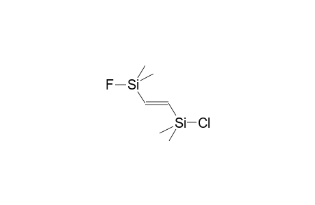 (E)-1-FLUORODIMETHYLSILYL-2-CHLORODIMETHYLSILYLETHENE