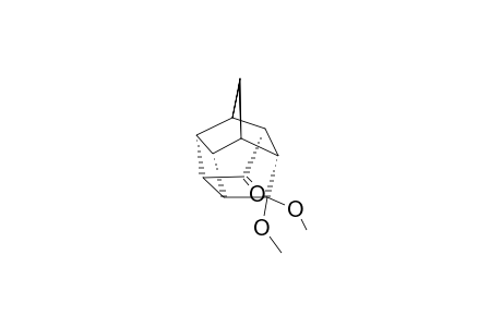 11,11-DIMETHOXYPENTACYCLO-[5.4.0.0(2,6).0(3,10).0(5,9)]-UNDECAN-8-ONE