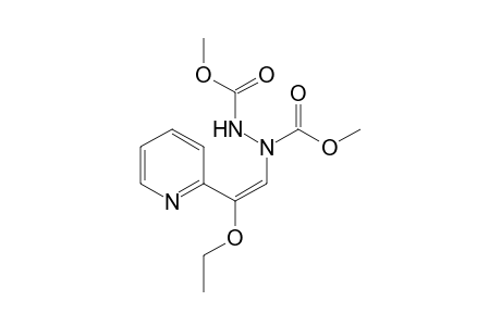 Methyl N-[(E)-2-ethoxy-2-(2-pyridyl)vinyl]-N-(methoxycarbonylamino)carbamate