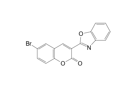 6-bromo-3-(2-benzoxazolyl)coumarin