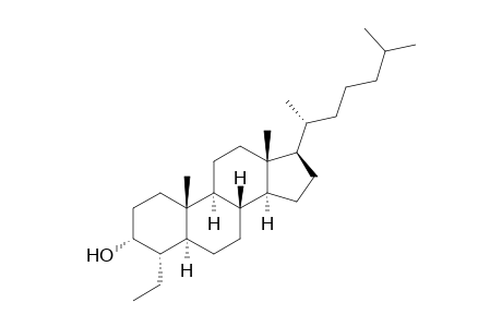 (3R,4S,5S,8S,9S,10R,13R,14S,17R)-17-[(1R)-1,5-dimethylhexyl]-4-ethyl-10,13-dimethyl-2,3,4,5,6,7,8,9,11,12,14,15,16,17-tetradecahydro-1H-cyclopenta[a]phenanthren-3-ol