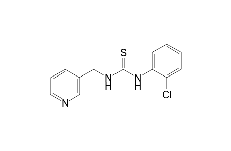 1-(o-chlorophenyl)-3-[(3-pyridyl)methyl]-2-thiourea