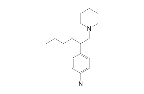 4-[(1-PIPERIDINOMETHYL)-PENTYL]-ANILINE