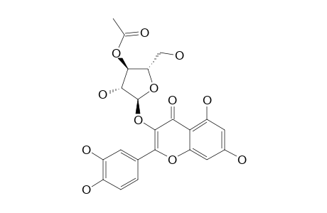 QUERCETIN-3-O-ALPHA-(3''-ACETYL-ARABINOFURANOSIDE)