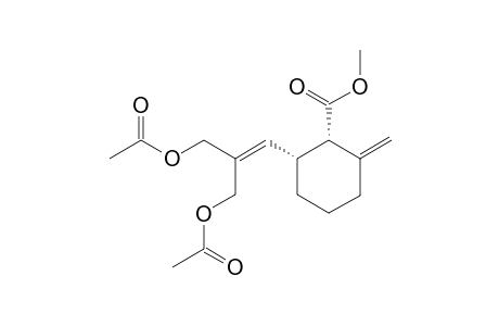 METHYL-(1S,6S)-6-(3-ACETOXY-2-ACETOXYMETHYL-PROP-1-EN-1-YL)-2-METHYLENE-1-CYCLOHEXANECARBOXYLATE