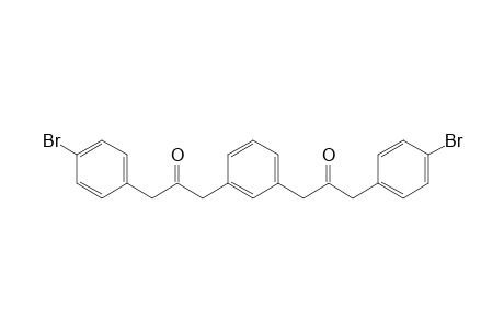 1,3-Bis[3-(4-bromophenyl)-2-oxopropyl]benzene