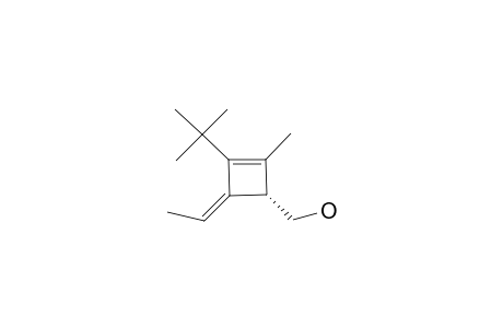 (3Z)-2-TERT.-BUTYL-3-ETHYLIDENE-4-HYDROXYMETHYL-1-METHYLCYCLOBUT-1-ENE