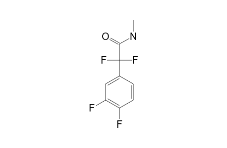 N-METHYL-ALPHA,ALPHA,3,4-TETRAFLUORO-BENZENEACETAMIDE