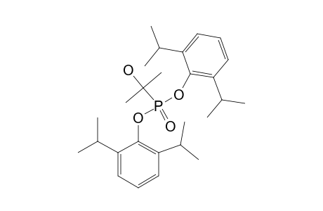 [(2,6-I.PRPH)2P(O)(OH)(CME2OH)]