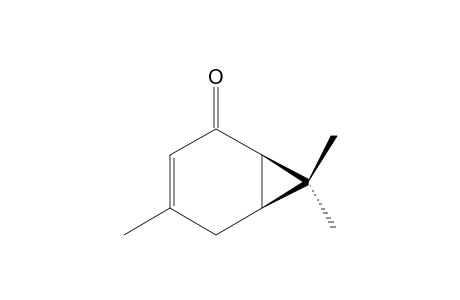 (1S,6R)-3,7,7-TRIMETHYLBICYCLO-[4.1.0]-HEPT-3-EN-5-ONE;3-CAREN-5-ONE